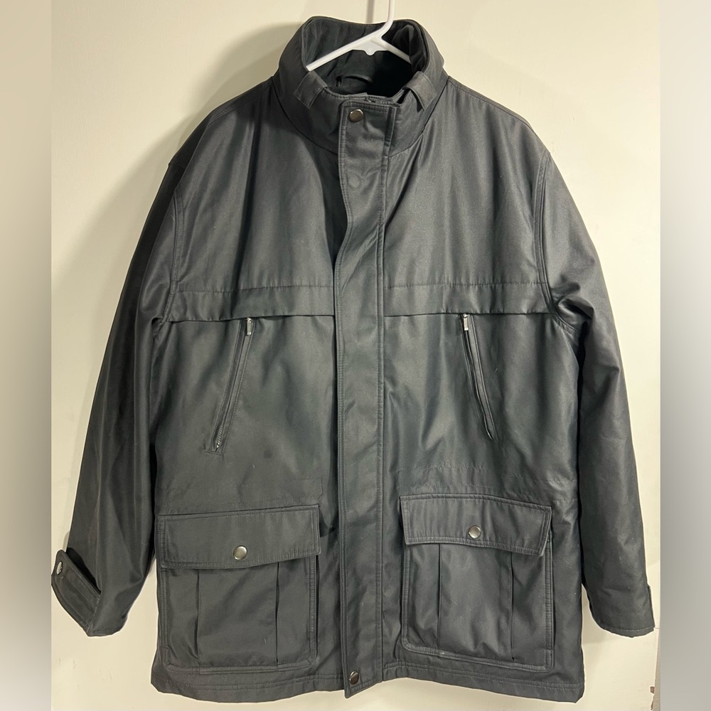 Michael Kors Charcoal Military Jacket Size L